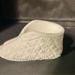 Fenton Glass Baby Bootie